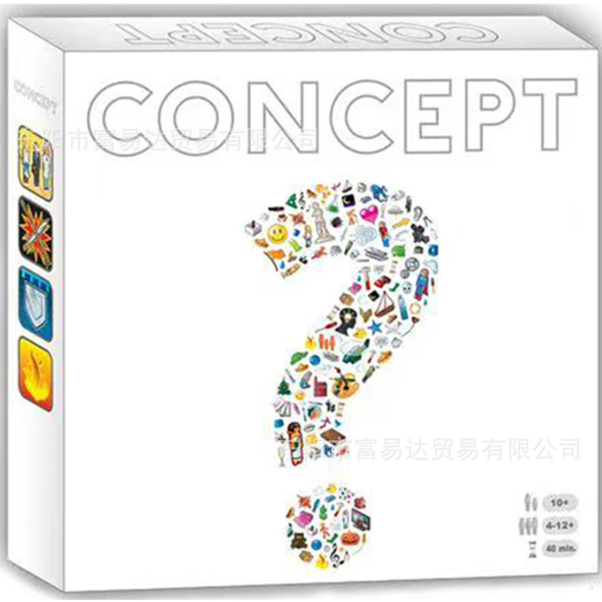 Boardgame Concept Trò chơi đoán từ Concept Kids