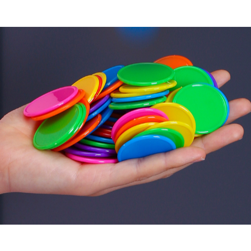 Token Tròn chất liệu Nhựa Plastic Nhiều Màu Disc Color Phụ Kiện DIY PNP board game