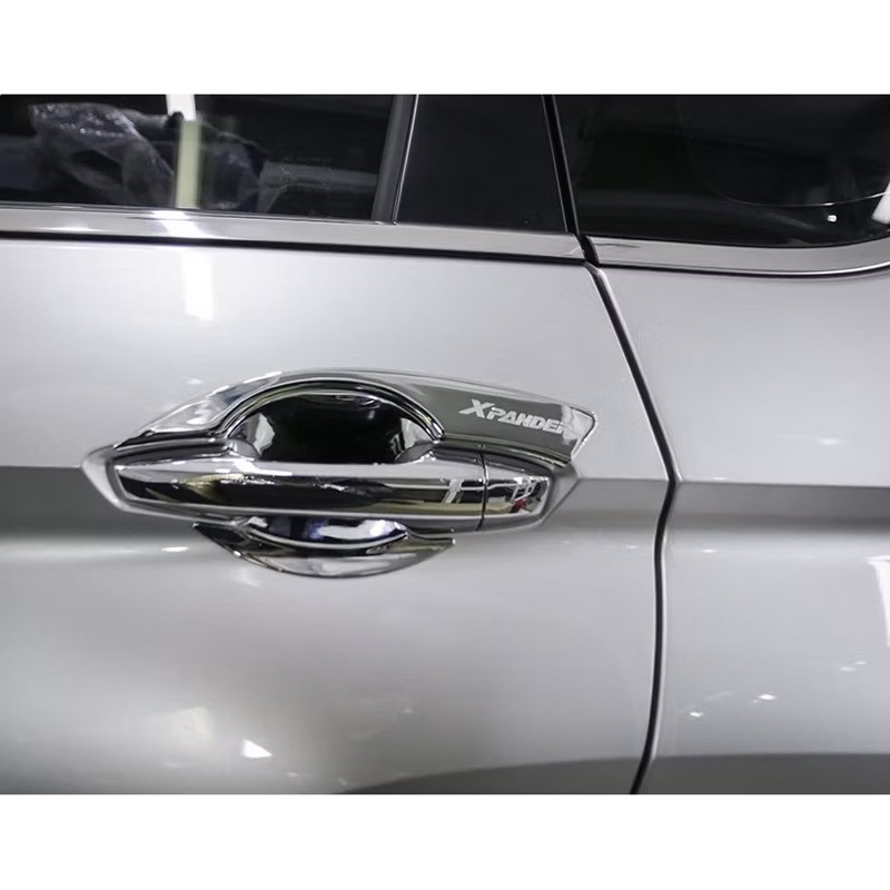Ốp tay  nắm hõm xe Mitsubishi Xpander 2018-2026 mạ Crom hàng cao cấp