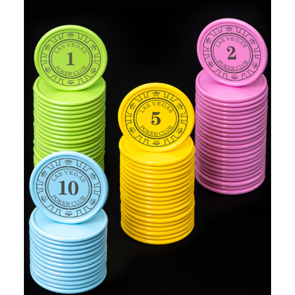 Token Tròn Tính Điểm Nhựa Plastic Nhiều Màu Disc Color Phụ Kiện DIY PNP board game