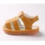 Dép sandal trẻ em tập đi màu trơn có còi chip cho bé trai bé gái 0-2 tuổi ShinHome