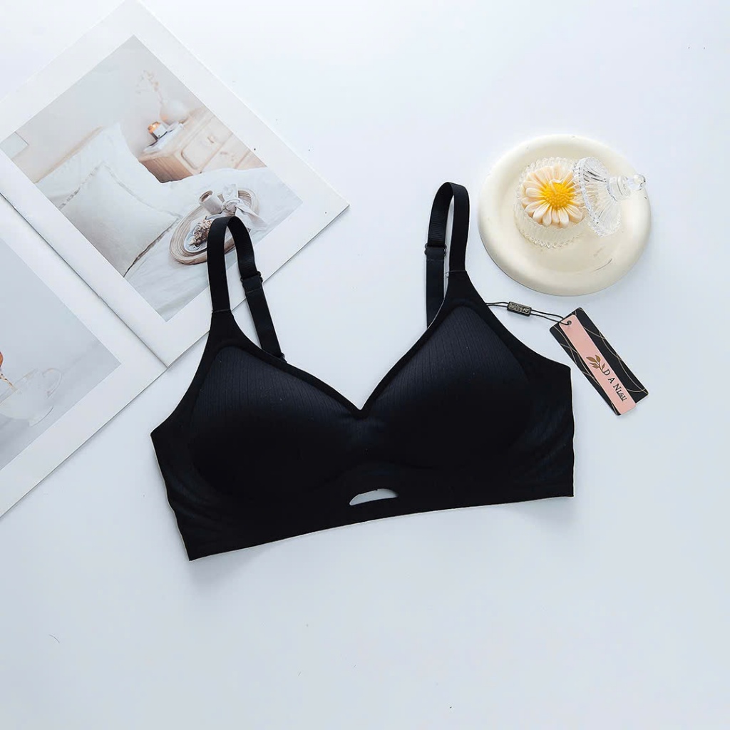 Áo Bra Nữ Nâng V1 Mỏng Mịn Siêu Mát Áo Lót Nữ Không Gọng Không Lộ Viền 106