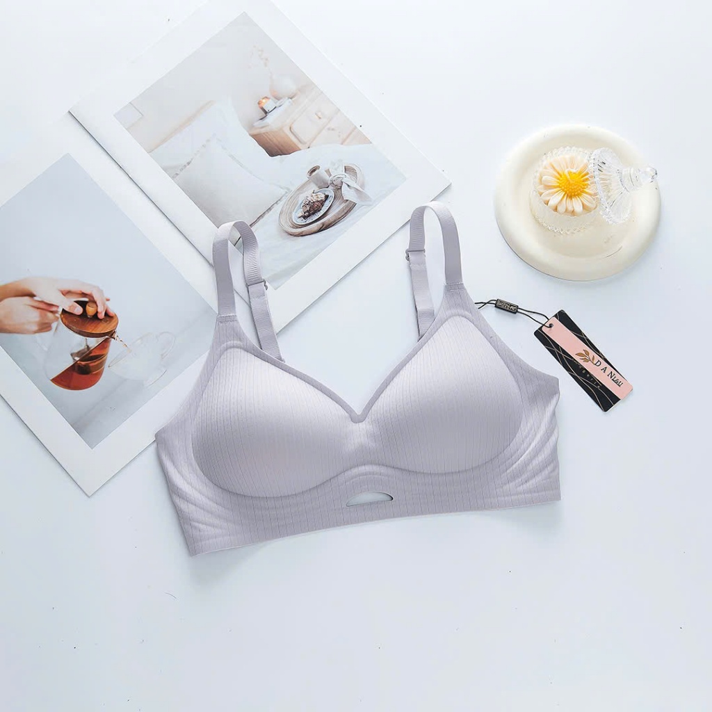 Áo Bra Nữ Nâng V1 Mỏng Mịn Siêu Mát Áo Lót Nữ Không Gọng Không Lộ Viền 106