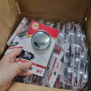 Gương Cầu Lồi Có Viền 3R-035 Gắn Kính Hậu Xe Xoay 360 Độ Xóa Điểm Mù (1 Gương)