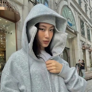 Áo Khoác Nỉ Nón 2 LỚP Mũ Chống Nắng Cực Mới Phong Cách BASIC 2025