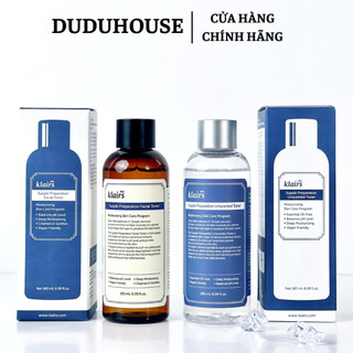 (Hàng Công TY) Nước Hoa Hồng Klairs Supple Preparation Unscented Toner Dưỡng Ẩm 180ml Duduhouse