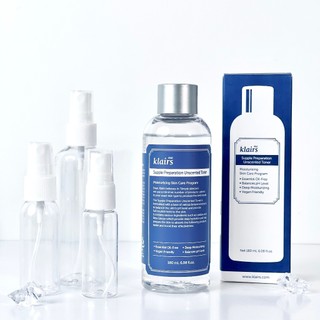 Nước hoa hồng Klairs Supple Preparation Unscented Toner Klairs không mùi/Có mùi 180ml