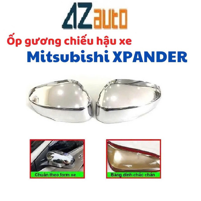 Ốp gương chiếu hậu xe Mitsubishi Xpander 2018-2026 hàng cao cấp