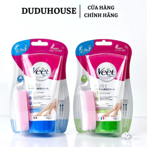 Kem Tẩy Lông Veet Nhật Bản Cho Da Nhạy Cảm 150g Duduhouse