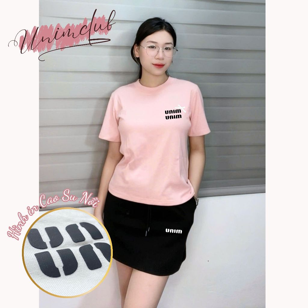 Chân Váy Ngắn Dáng Chữ A Váy Thể Thao Unim Store Cotton 2 Da Cao Cấp Lưng Chun Dây Rút Túi Chéo Có Lót Quần Bảo Hộ