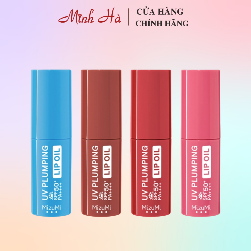 Ảnh Dưỡng môi MizuMi UV Plumping Lip Oil Rouge 4g dưỡng ẩm làm mềm môi 1