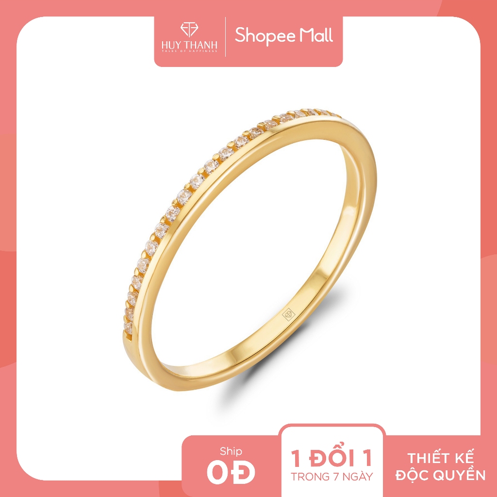 Nhẫn Nữ Vàng Tây 10k NLF292 Huy Thanh Jewelry