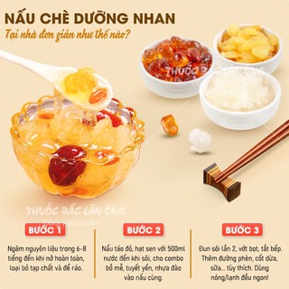 Tuyết yến kéo sợi Vân Nam 500g, tuyết liên tử, trắng, đẹp, nguyên liệu nấu chè dưỡng nhan