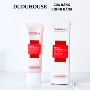 Kem Chống Nắng Cell Fusion C Laser, Advanced Clear, Toning Sunscreen 50g