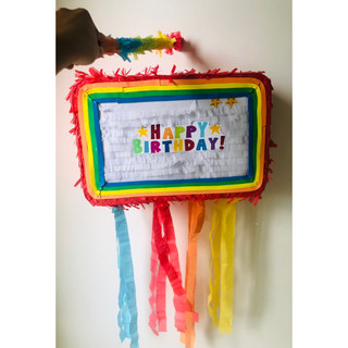 Pinata đập kẹo Happy birthday - Trò chơi tiệc siêu vui