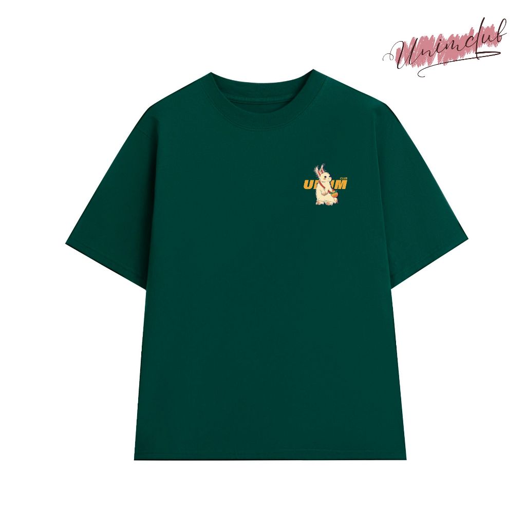 [VẢI 250 GSM] Áo Thun Đôi Thỏ Tuyết Cao Cấp UNIM CLUB Vải Cotton 100% Định Lượng Vải 250Gsm Form Unisex - AP220