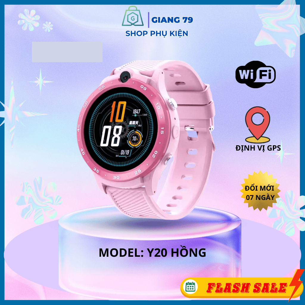 Đồng Hồ Thông Minh Trẻ Em Y20/D36/Y92/Y92-4G.Gọi Video Nhắn tin Định vị Tiếng Việt Chống nước