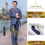 Bộ Vest nam Tuấn Phong - chất vải tuytsi nhập khẩu mềm mịn, thiết kế áo 2 nút, quần có tăng giảm cạp — ảnh 1