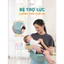 Địu Em Bé Sơ Sinh EmmaKids Cao Cấp Đa Năng Nhiều Tư Thế, Chống Gù, Vải Lưới Thoáng Khí An Toàn, Địu Trợ Lực IQKAO