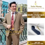 Bộ Vest nam Tuấn Phong - chất vải tuytsi nhập khẩu mềm mịn, thiết kế áo 2 nút, quần có tăng giảm cạp — ảnh 4