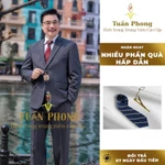 Bộ Vest nam Tuấn Phong - chất vải tuytsi nhập khẩu mềm mịn, thiết kế áo 2 nút, quần có tăng giảm cạp — ảnh 8