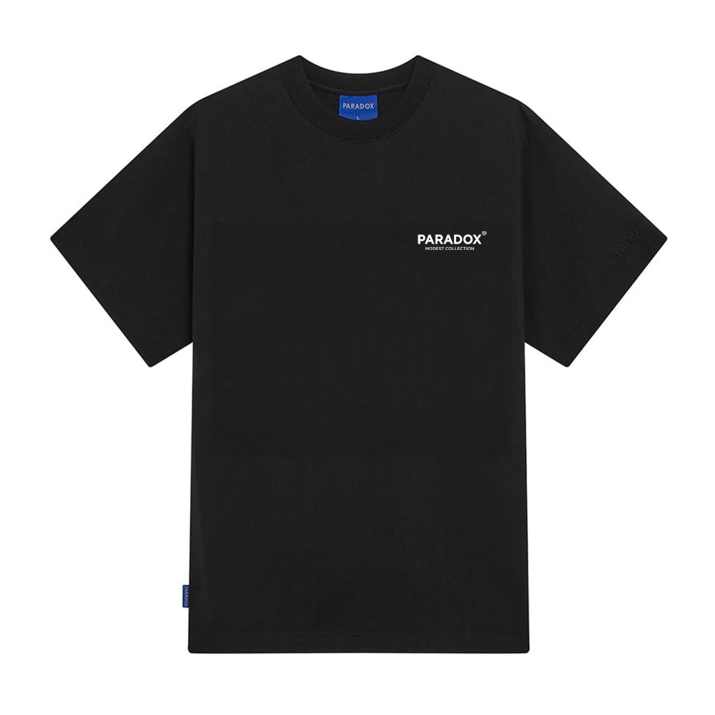 Ảnh Áo thun MODEST II TEE Cotton Màu Đen, Kem, Trắng PARADOX AT5V0305 3