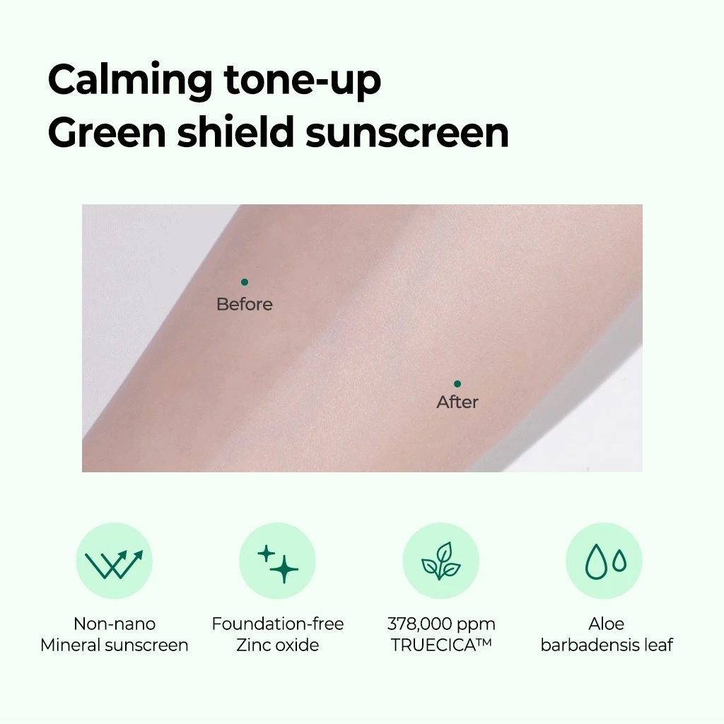 Kem chống nắng làm dịu da SOME BY MI Truecica Mineral Calming Tone Up Suncream 50ml
