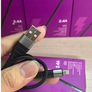 Cáp dù sạc nhanh Bx32 Chính hãng BOROFONE - Sạc nhanh - Dây dù chống đứt - mẫu mã đẹp