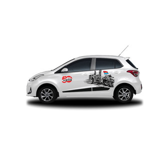 Tem 2 bên Sườn Xe Ô Tô Fadil-Morning -i10,Tem 2 bên Sườn Xe Ô tô GIẢI PHÓNG MIỀN NAM-Team Decal Oto,Hàng 3 Lớp