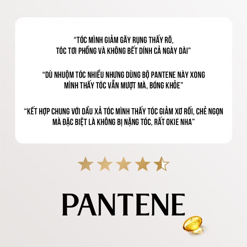 Dầu Gội PANTENE Pro-Vitamin Shampoo Ngăn Rụng Tóc/ Suôn Mượt Óng Ả - Chai 1800ML