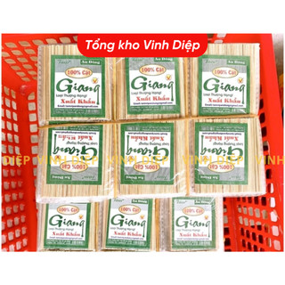 Combo 1 vỉ 30 gói tăm Giang Đông Á hàng loại 1, tăm xỉa răng