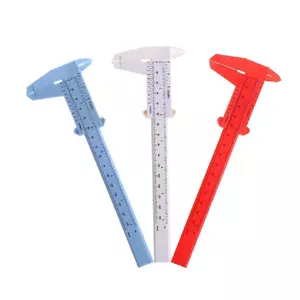 Thước nhựa kẹp F 16cm đo chân mày chuẩn xác
