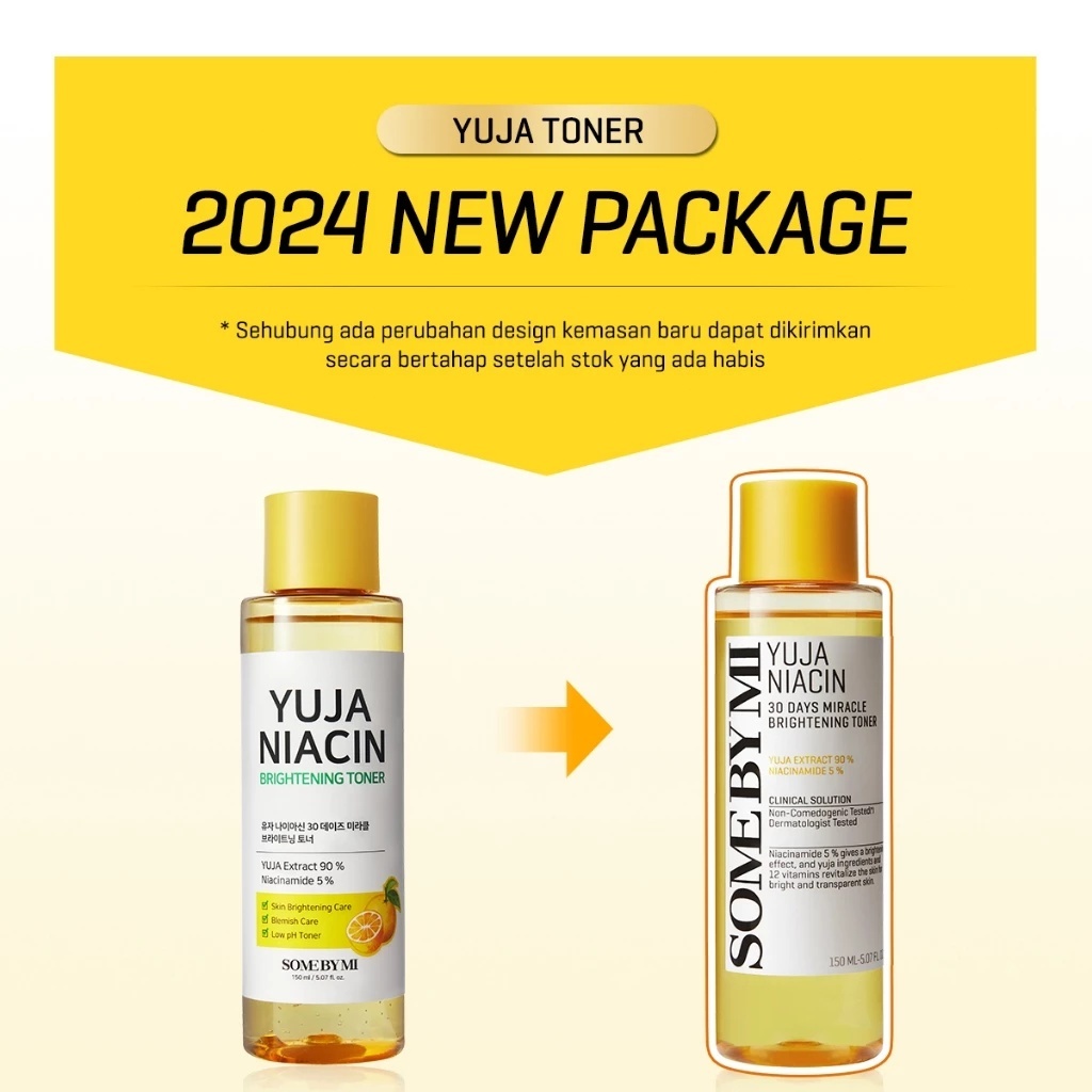 Nước hoa hồng làm sáng da SOME BY MI Yuja Niacin 30 ngày 150ml SOME BY MI Yuja Niacin 30 Days Brightening Toner