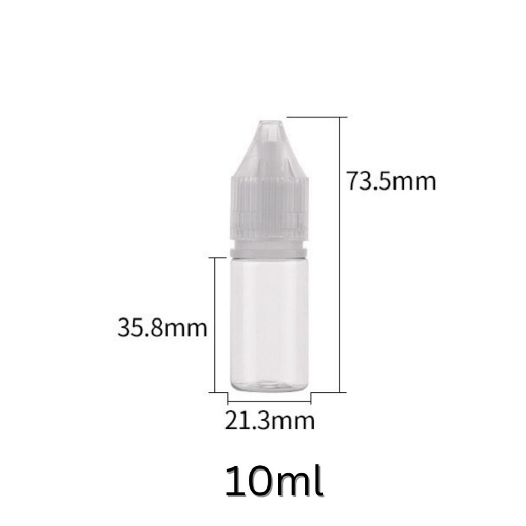 Chai nhựa 10ml chiết mực dung dịch tinh dầu