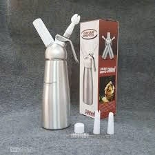 Bình Xịt Kem Whipper 0.5L Nắp Nhựa | Tạo Kem Tươi Nhanh – Tiện Lợi