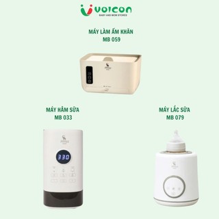 Moaz Bebe Máy lắc sữa & giữ ấm MB079/ Máy hâm sữa siêu tốc MB033/ Máy làm ấm khăn ướt MB059