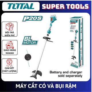 TOTAL Máy cắt cỏ và bụi rặm dùng pin 40V TSTLI20028