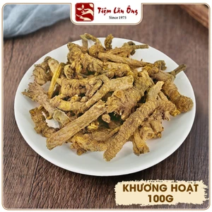 Khương hoạt xịn 100g, khô, thơm, sạch, hỗ trợ giảm đau nhức xương khớp, tốt cho sức khỏe