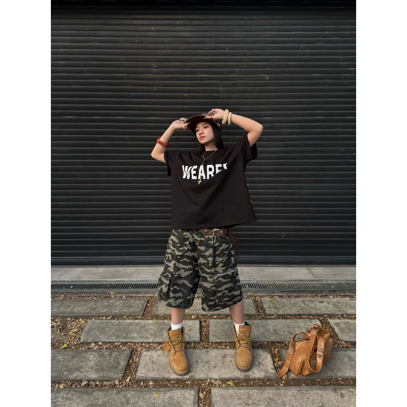 CHOSEN KHAKI CAMO SHORTS - CHOSEN STUDIO Quần khaki camo shorts unisex