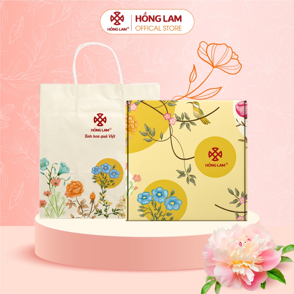 Ảnh Bộ quà Hạnh Phúc Hồng Lam. Set quà tặng thiết thực, ý nghĩa 1