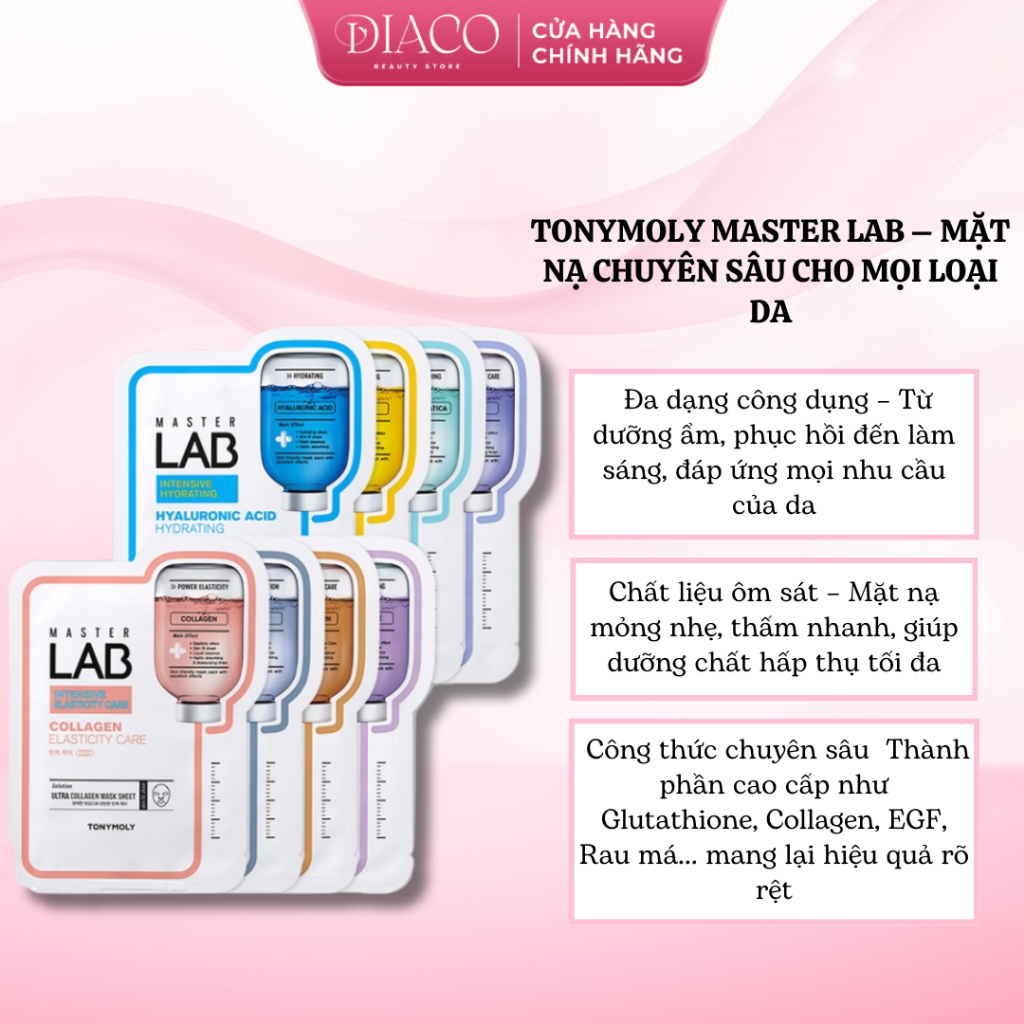 TONYMOLY MASTER LAB – MẶT NẠ CHUYÊN SÂU CHO MỌI LOẠI DA | Shopee Việt Nam