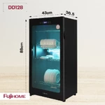 Máy sấy bát đĩa Ozone-UV FUJIHOME 128 Lít, Tủ sấy khô diệt khuẩn đa năng dao thớt dụng cụ y tế — ảnh 2