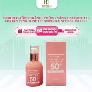 Serum dưỡng trắng, chống nắng Cellapy CC Lovely Pink Tone Up Ampoule SPF35+ PA++++