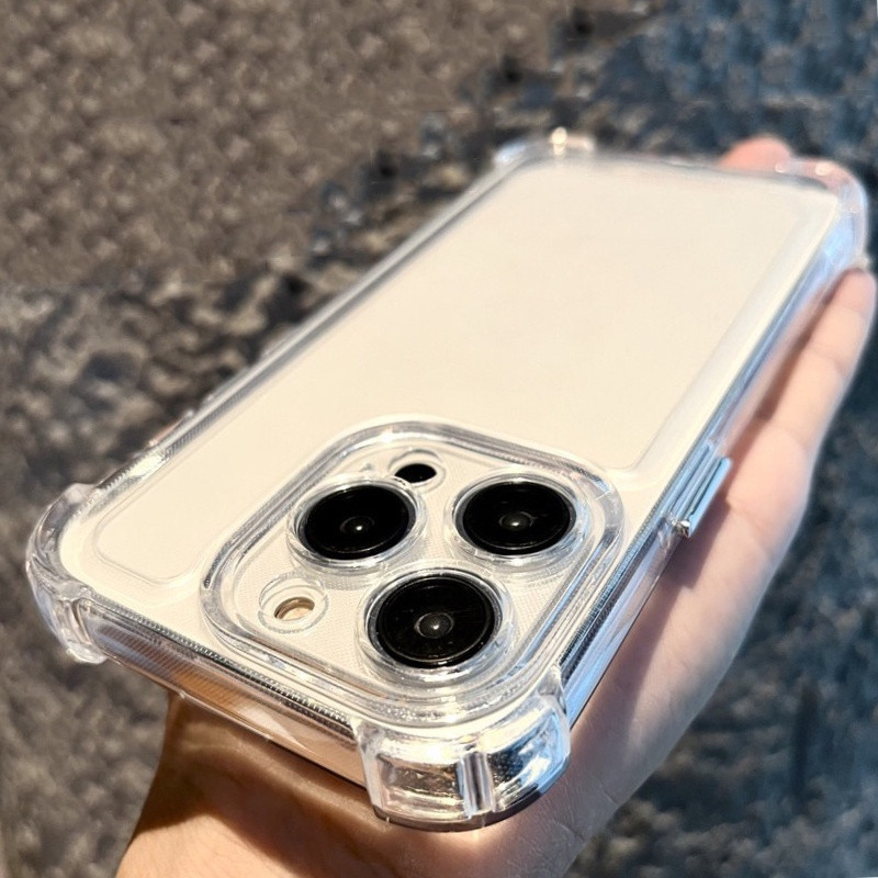 Ốp Lưng iPhone TPU Mềm Chống Sốc Cao Cấp, Bảo Vệ Camera - iP 6/6s/7/8/Plus/X/XS/11/12/13/14/15/16/17Pro/Max/Air