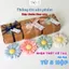 Thiết Kế Theo Yêu Cầu, Sáp Hoa Cúc Kèm Hộp Có Tag, Cột Nơ Làm Quà Cưới, Tặng Sự Kiện, Doanh Nghiệp