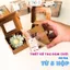 Thiết Kế Theo Yêu Cầu, Sáp Hoa Cúc Kèm Hộp Có Tag, Cột Nơ Làm Quà Cưới, Tặng Sự Kiện, Doanh Nghiệp