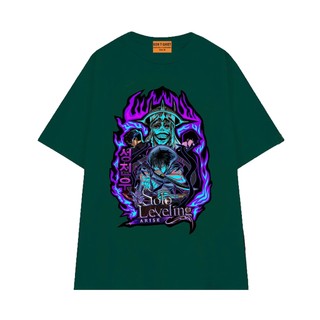 Áo Thun NGỐ TEE Anime Trending Solo Leveling Sung Jin Woo Chất Vải Cotton 75 Mềm Mịn Thoáng Mát
