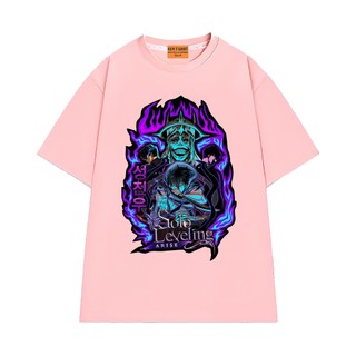 Áo Thun NGỐ TEE Anime Trending Solo Leveling Sung Jin Woo Chất Vải Cotton 75 Mềm Mịn Thoáng Mát