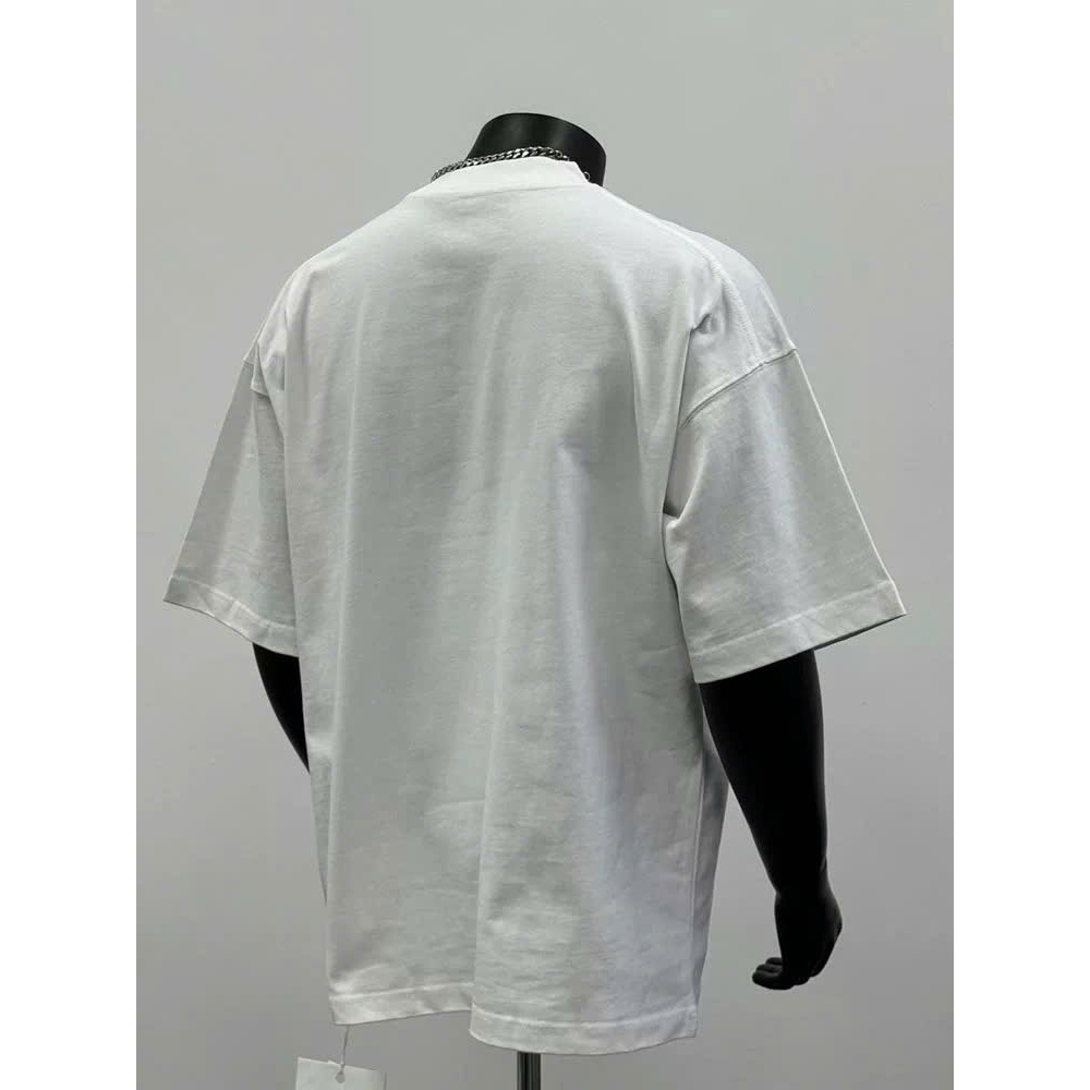 Áo thun Stee Cổ tròn NEVER GIVE UP Localbrand ICVCVNI Unisex Menwear Cotton
