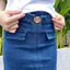 CHÂN VÁY JEAN XANH DENIM BLDV 211228098